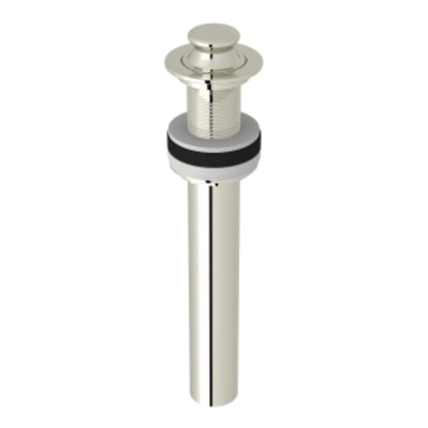 Lift And Turn Drain Without Overflow in Polished Nickel