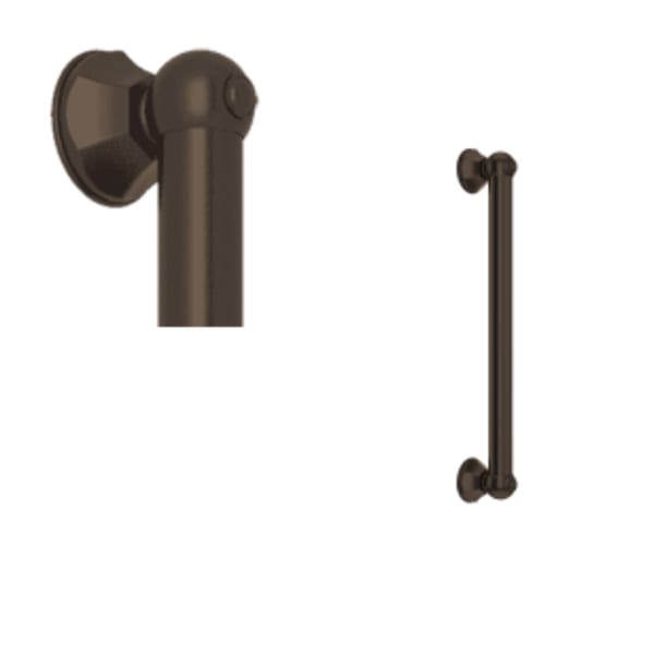 18" Grab Bar in Tuscan Brass