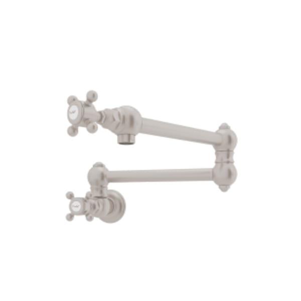 Pot Filler in Satin Nickel