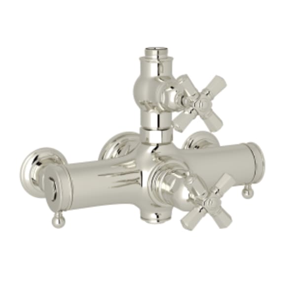 Palladian® Exposed Therm Valve With Volume and Temperature Control in Polished Nickel