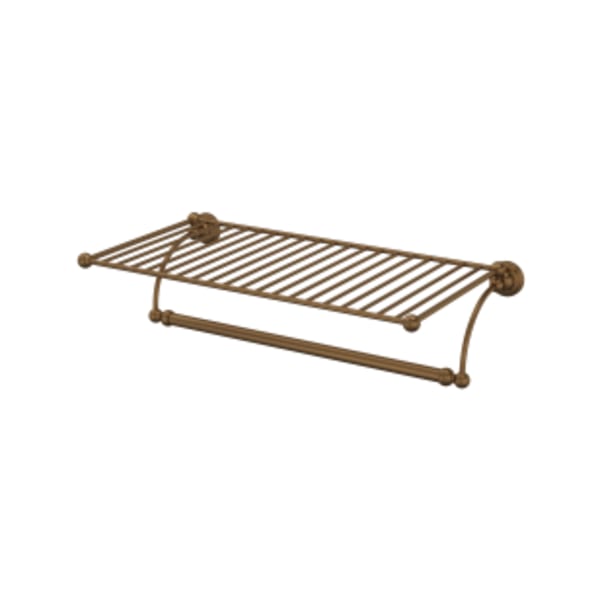 Edwardian™ Wall Mount Towel Shelf in English Bronze