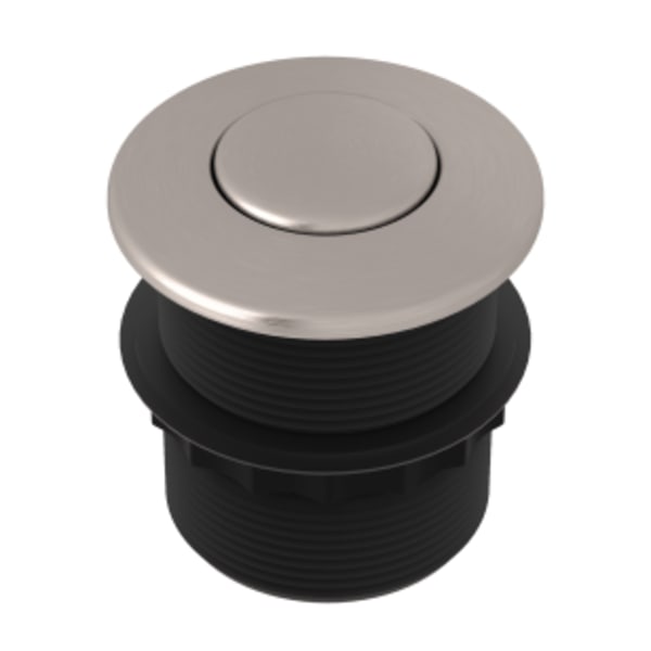 Waste Disposal Air Switch Button in Satin Nickel