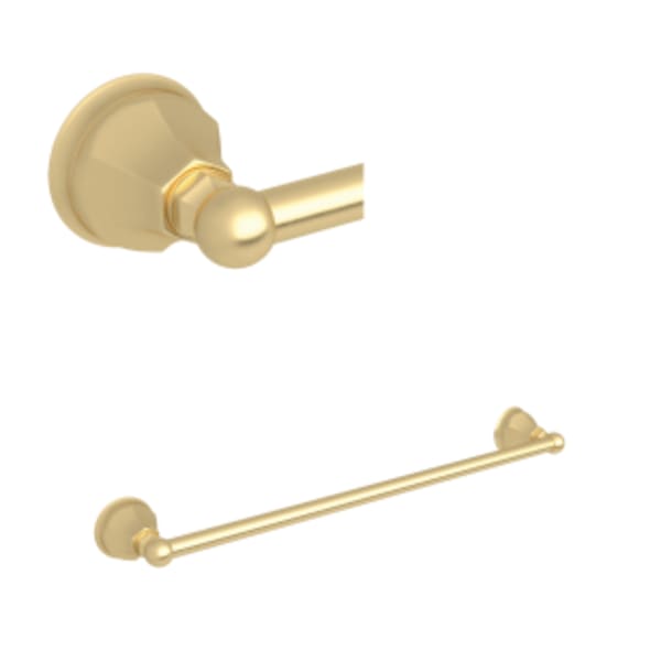 Palladian® 24" Towel Bar in Satin Unlacquered Brass
