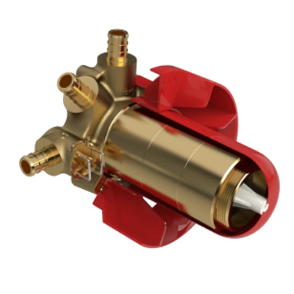 1/2" Therm & Pressure Balance Rough-in Valve With up to 5 Functions - F1807 Crimp Pex Fittings