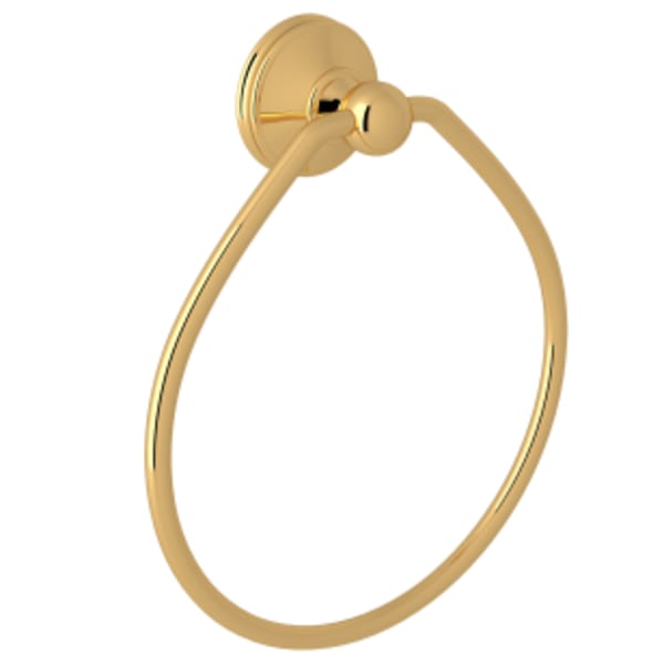 Georgian Era™ Towel Ring in English Gold