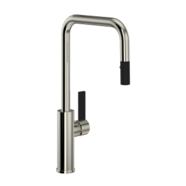Tuario™ Pull-Down Kitchen Faucet With U-Spout in Polished Nickel