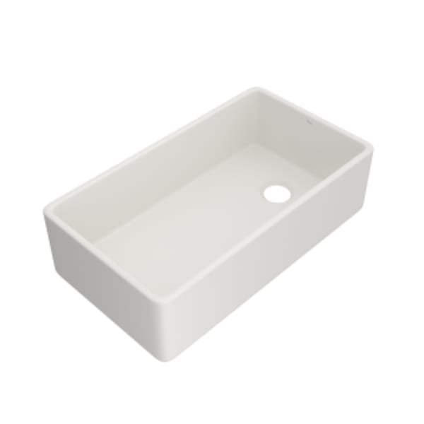 Allia™ 36" Fireclay Single Bowl Farmhouse Apron Front Kitchen Sink in Pergame