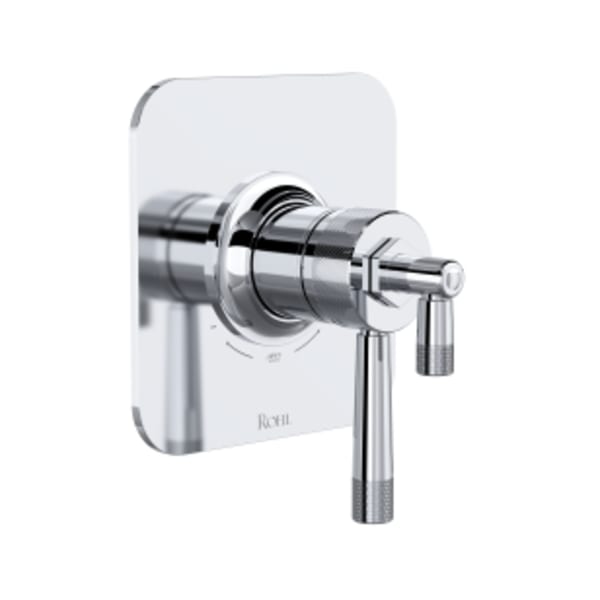 Graceline® 1/2" Therm & Pressure Balance Trim With 2 Functions in Polished Chrome
