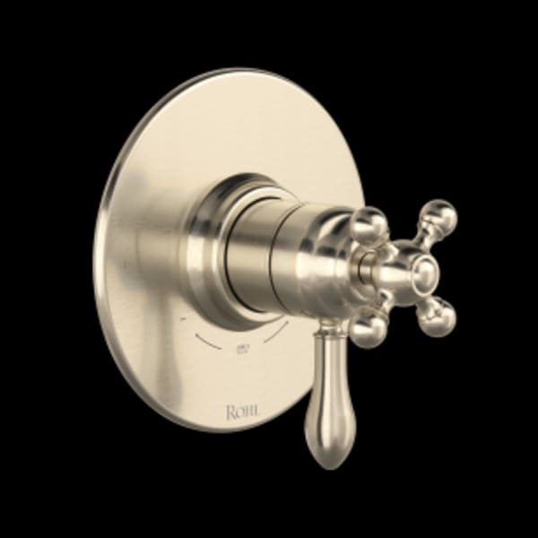 Arcana™ 1/2" Therm & Pressure Balance Trim With 2 Functions in Satin Nickel