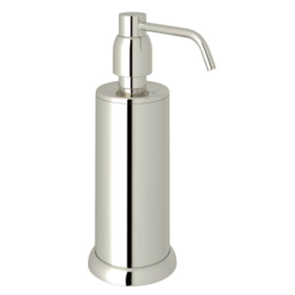 Freestanding Soap Dispenser in Polished Nickel