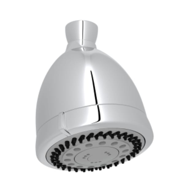 4" 6-Function Showerhead in Polished Chrome
