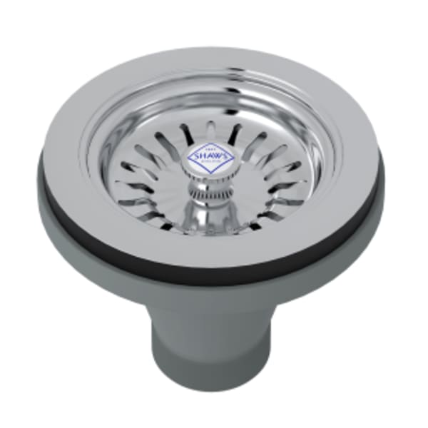 Basket Strainer in Polished Chrome