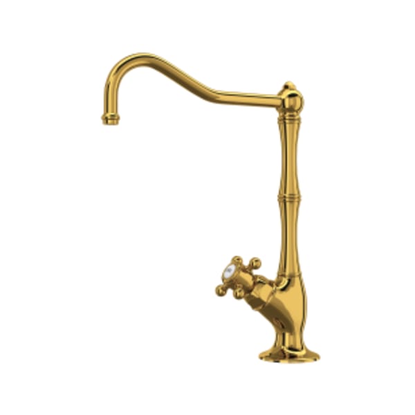 Acqui® Filter Kitchen Faucet in Unlacquered Brass