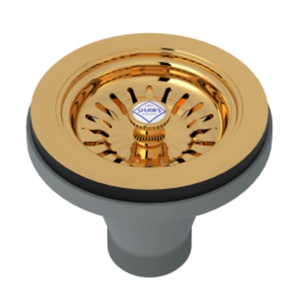 Basket Strainer in Italian Brass
