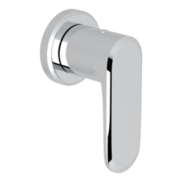 Meda™ Trim For Volume Control And Diverter in Polished Chrome