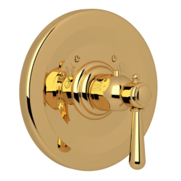 Verona™ 3/4" Thermostatic Trim Without Volume Control in Italian Brass