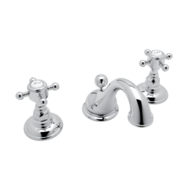 Viaggio® Widespread Lavatory Faucet With Low Spout in Polished Chrome