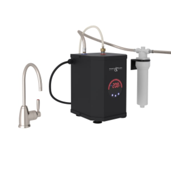 Holborn™ Hot Water Dispenser, Tank And Filter Kit in Satin Nickel