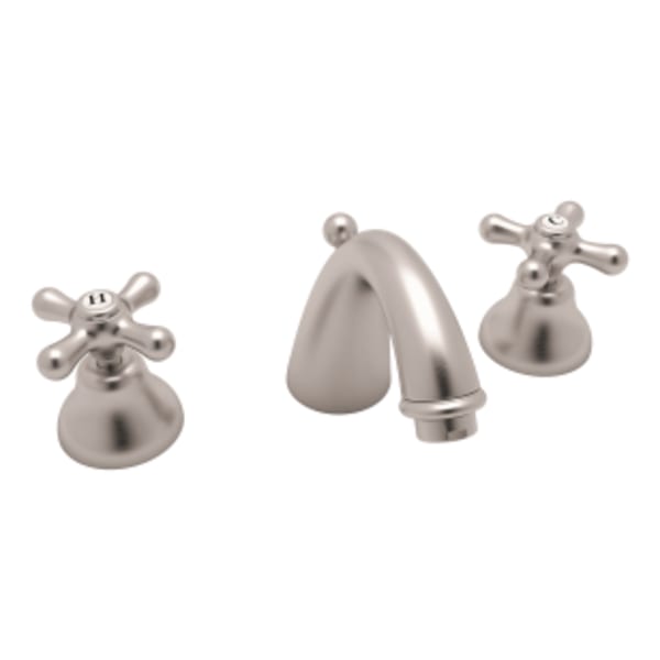 Verona™ Widespread Lavatory Faucet in Satin Nickel