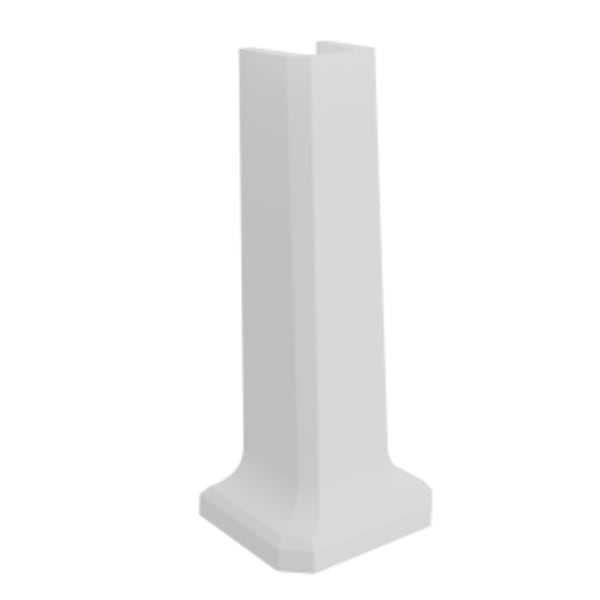 Pedestal in White (WH)