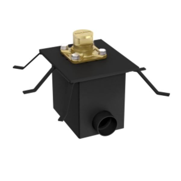 Floor Mount Tub Filler Rough-in Valve With Installation Box - F1960 Expansion Pex Fittings