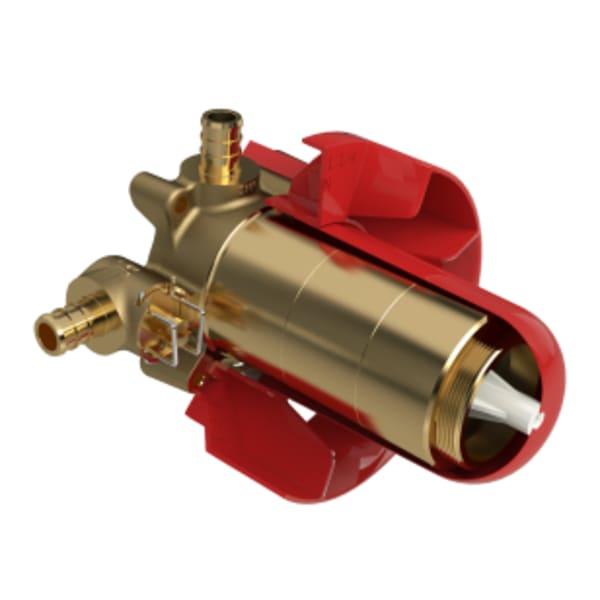 1/2" Therm & Pressure Balance Rough-in Valve With up to 3 Functions - F1807 Crimp Pex Fittings