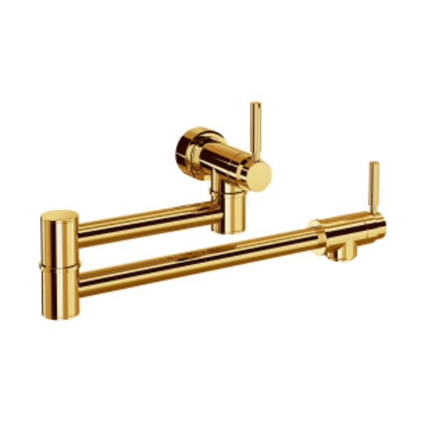 Holborn™ Pot Filler in Unlacquered Brass