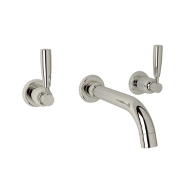 Holborn™ Wall Mount Lavatory Faucet in Polished Nickel