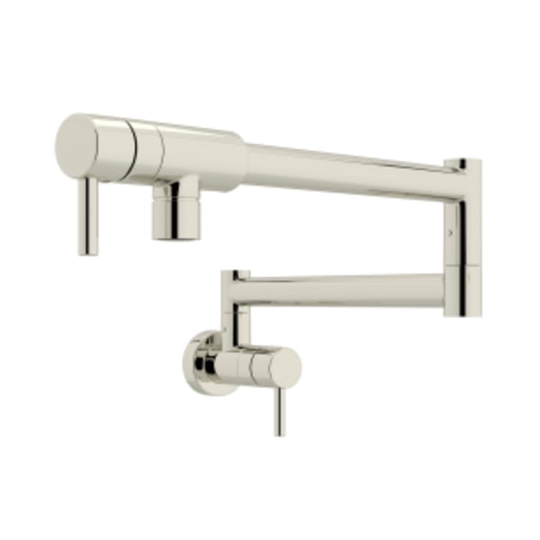 Modern Pot Filler in Polished Nickel