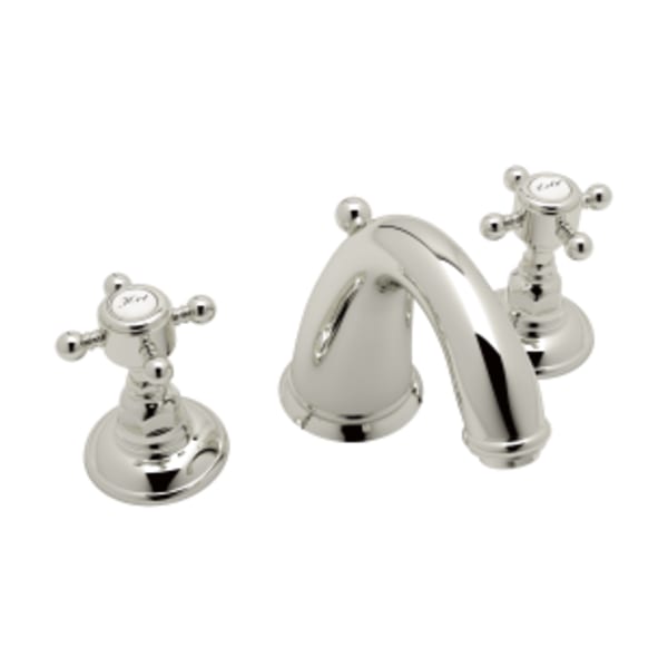 Viaggio® Widespread Lavatory Faucet in Polished Nickel