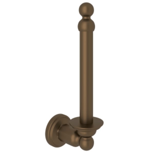 Wall Mount Spare Toilet Paper Holder in English Bronze