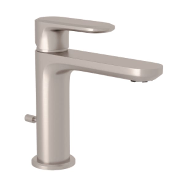 Meda™ Single Handle Lavatory Faucet in Satin Nickel