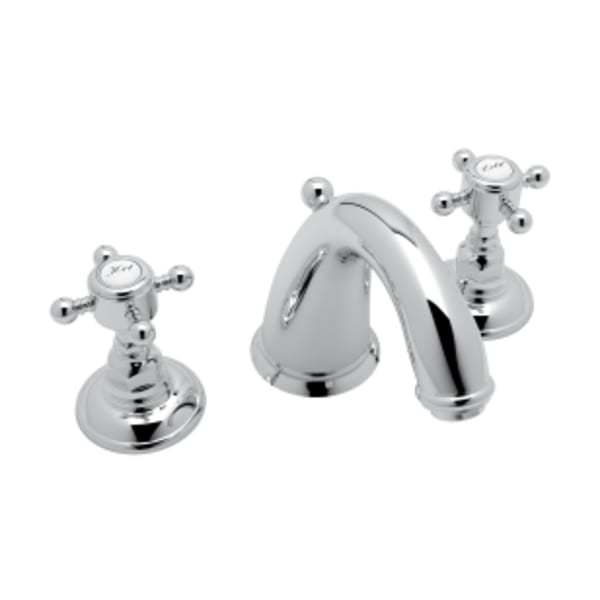 Viaggio® Widespread Lavatory Faucet in Polished Chrome