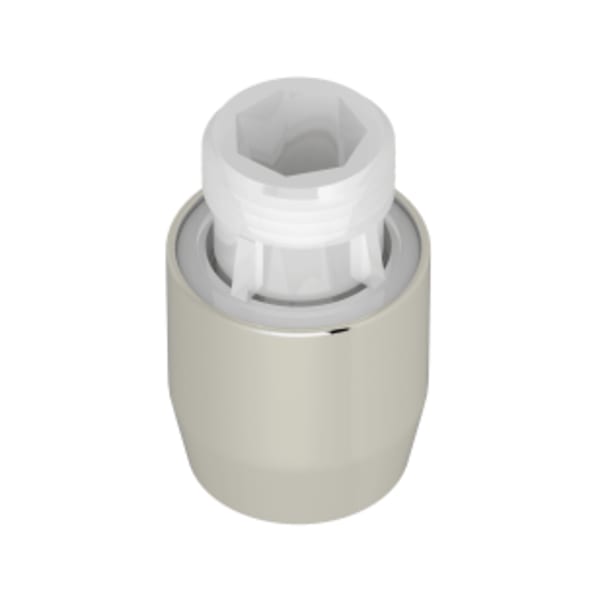 Finished Vacuum Breaker in Polished Nickel