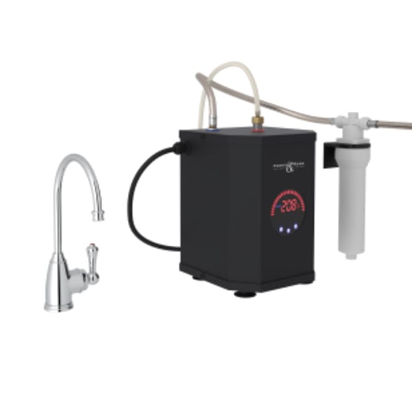 Georgian Era™ Hot Water Dispenser, Tank And Filter Kit in Polished Chrome