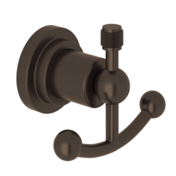 Campo™ Double Robe Hook in Tuscan Brass