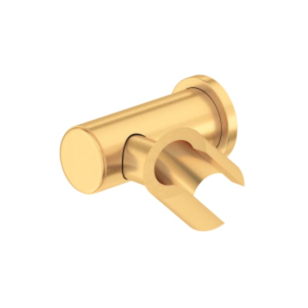 Wall Mount Handshower Holder in Satin Gold