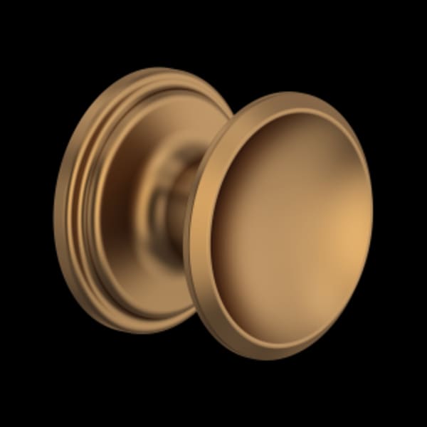 Large Concave Drawer Pull Knobs - Set of 5 in English Bronze