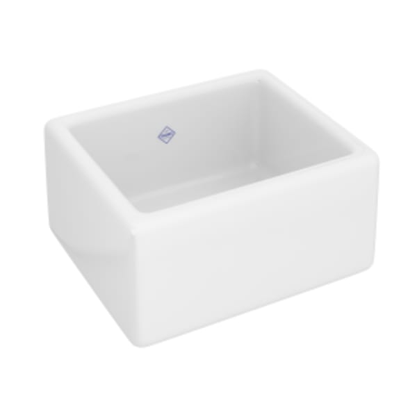 Lancaster™ 18" x 15" Rectangular Vessel Fireclay Lavatory Sink in White (WH)