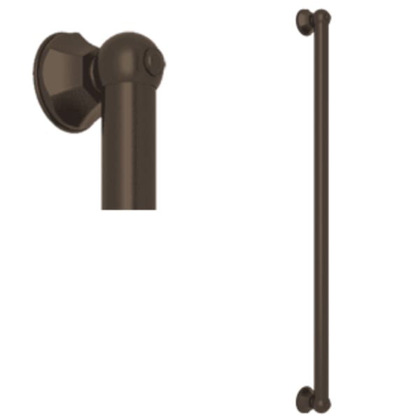 36" Grab Bar in Tuscan Brass
