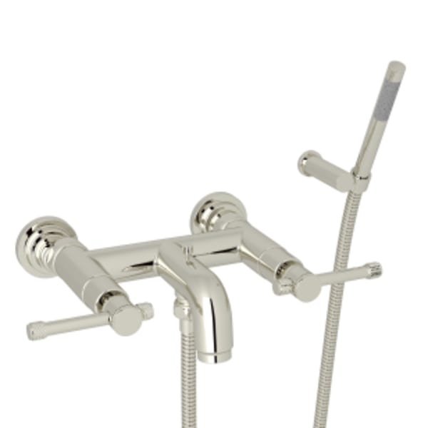 Campo™ Exposed Wall Mount Tub Filler in Polished Nickel