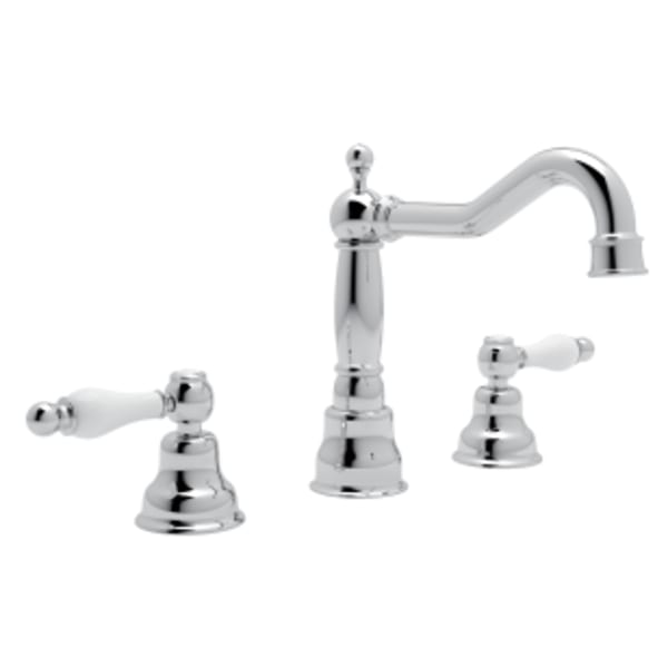 Arcana™ Widespread Lavatory Faucet With Column Spout in Polished Chrome