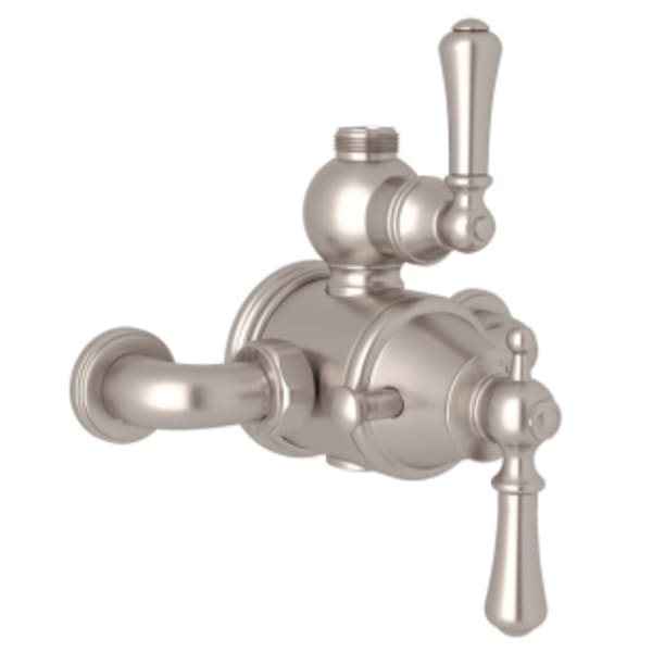 Georgian Era™ 3/4" Exposed Therm Valve With Volume And Temperature Control in Satin Nickel