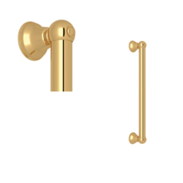 18" Grab Bar in Italian Brass