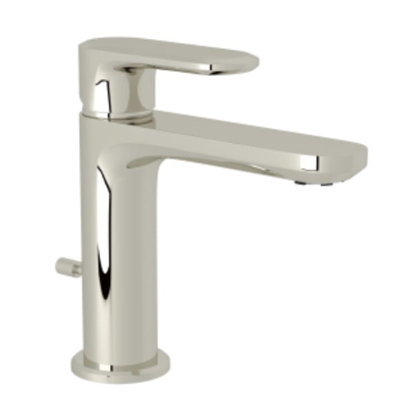 Meda™ Single Handle Lavatory Faucet in Polished Nickel