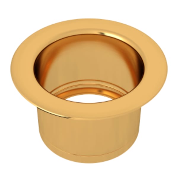 Extended Disposal Flange in English Gold