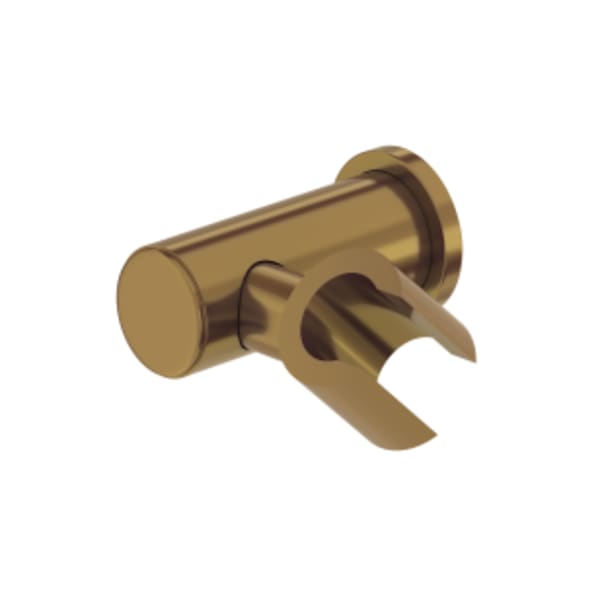 Wall Mount Handshower Holder in French Brass