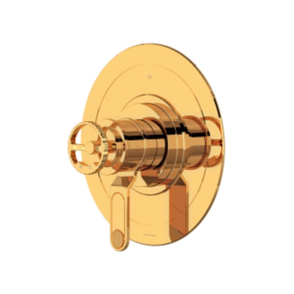 Armstrong™ 1/2" Therm & Pressure Balance Trim With 2 Functions in English Gold