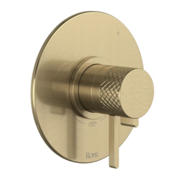 Tenerife™ 1/2" Therm & Pressure Balance Trim With 5 Functions in Antique Gold