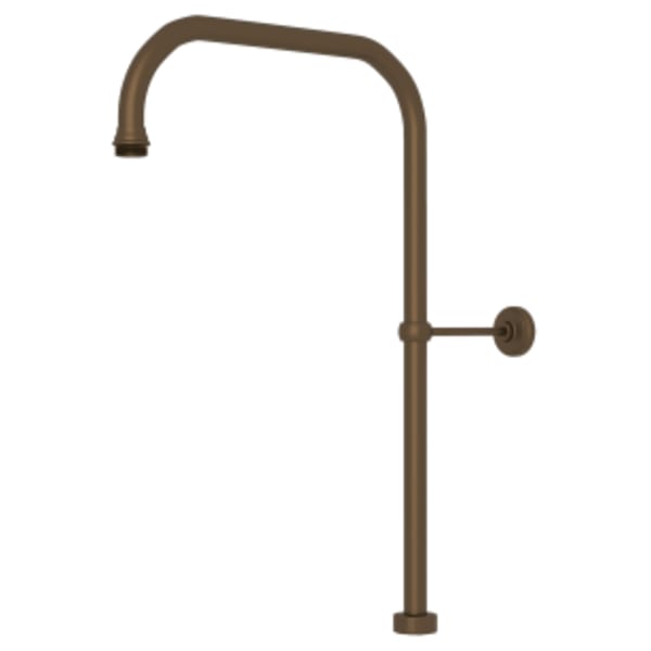 40" X 15" Rigid Riser Shower Outlet in English Bronze